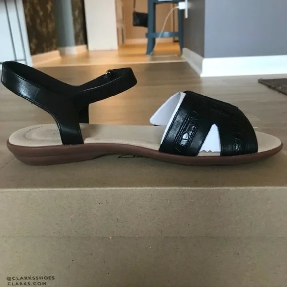Clark's Ada Mist Ankle Strap Sandals Size 6.5 NIB + NWT - Picture 8 of 13